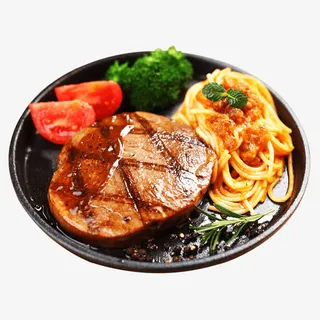 美味的西餐牛排免抠