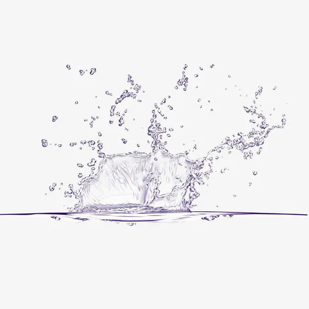 水花效果免抠