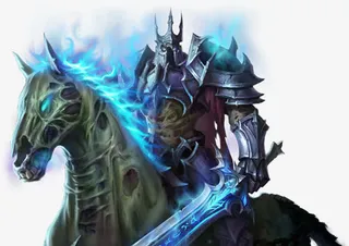 创意合成蓝色光效视觉英雄免抠