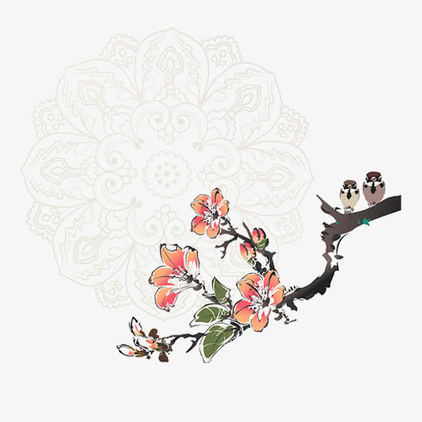 桃花免抠