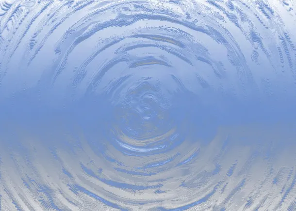 紫色荡漾水平画幅波纹免抠