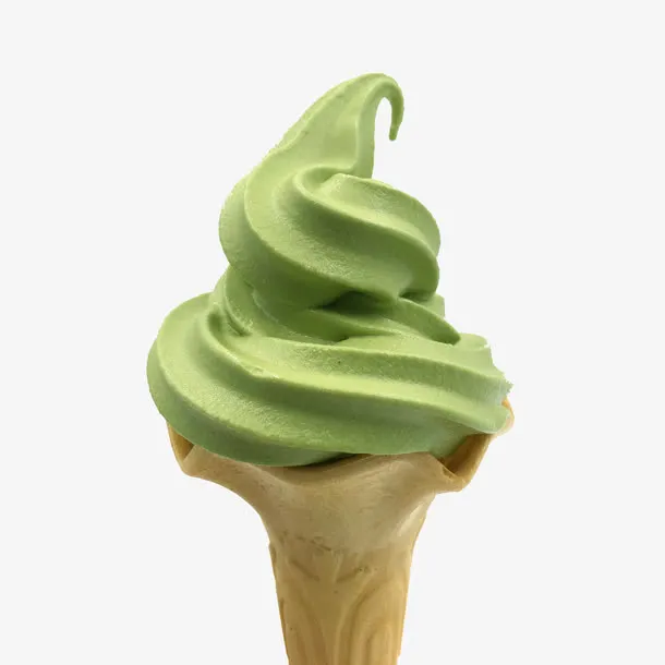 抹茶味冰淇淋免抠