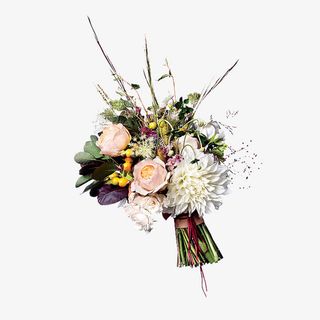 新娘手捧花鲜花免抠