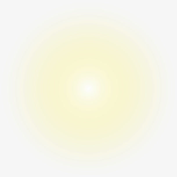 黄色梦幻光芒免抠装饰效果特效元素