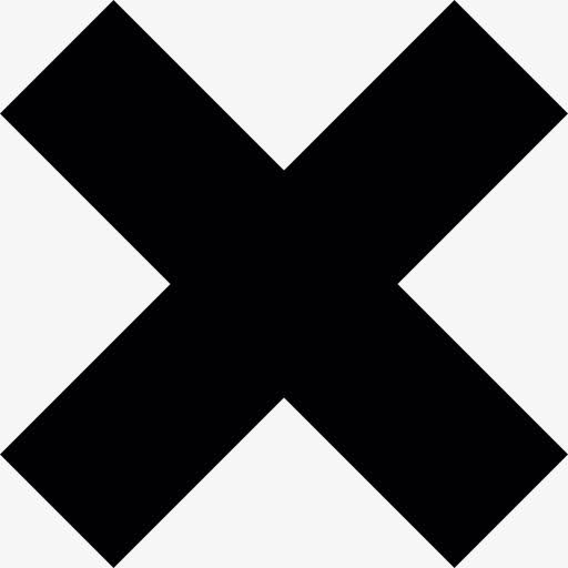 十字标记图标免抠