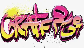 精美涂鸦字体设计矢量素材免抠