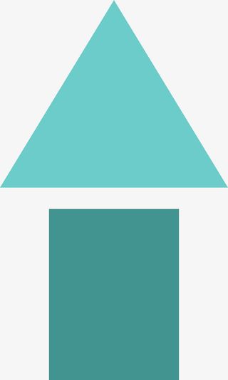 蓝色矢量箭头图标免抠