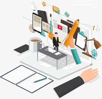 矢量学习教育等距免抠