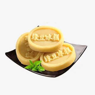 传统香甜绿豆糕免抠