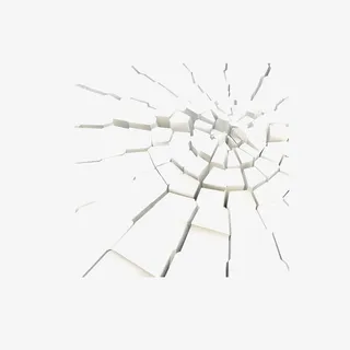 地板碎裂立体免抠