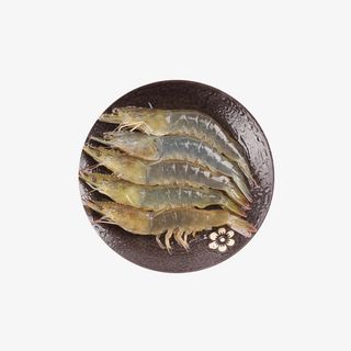 产品实物大青虾冰虾免抠