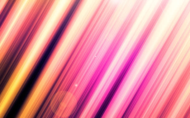 粉色线条光效星光免抠