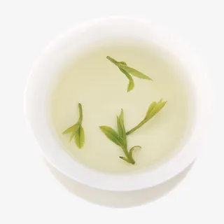 茶杯里的西湖龙井免抠