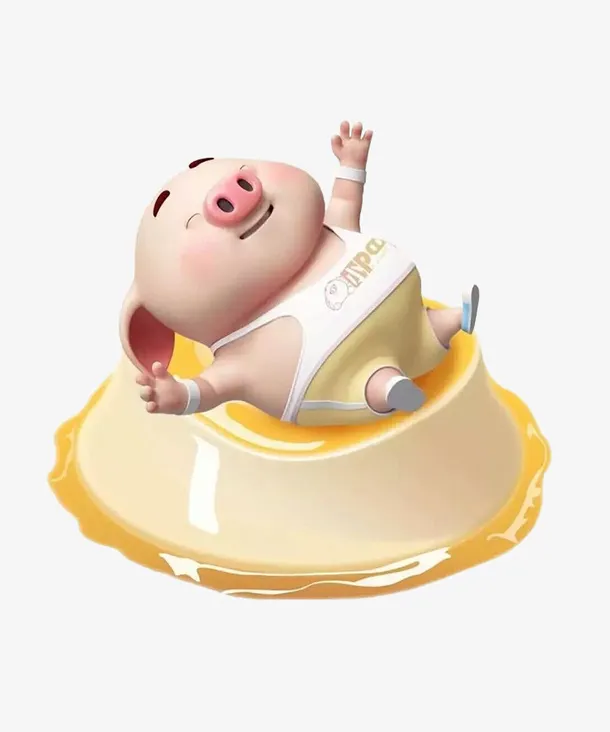 果冻上的小猪免抠