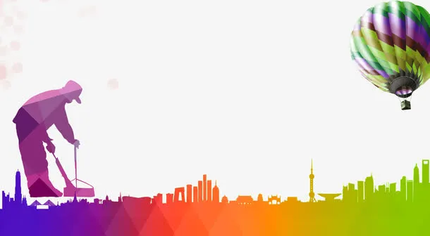 创文海报背景