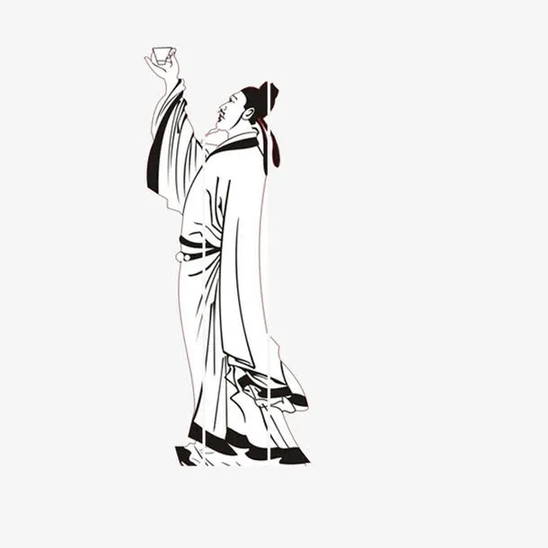 古典诗人免抠