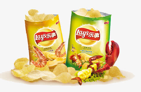 袋装薯片免抠