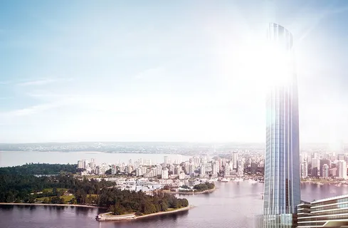 房地产海报商务区营销中心海报背景素材高清