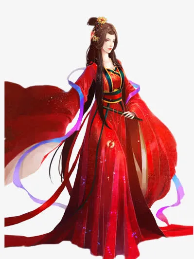 古代美女免抠