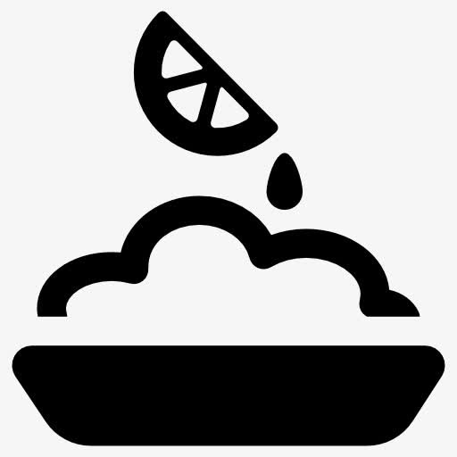 沙拉配柠檬图标免抠