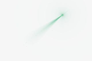 绿色星光灯光效果元素免抠