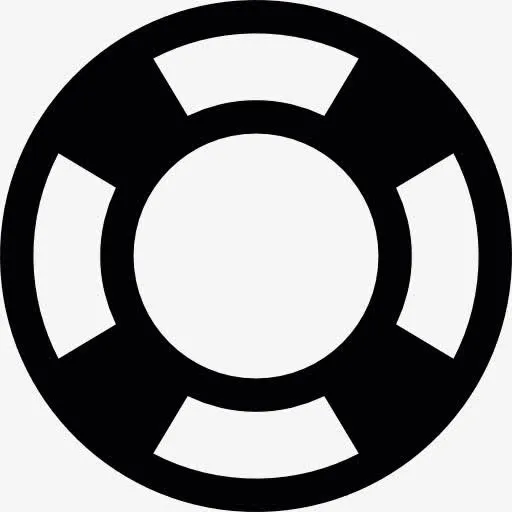 救生圈图标免抠