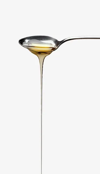 勺子里的蜂蜜免抠