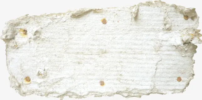 破旧的白色纸张免抠