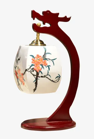 创意中式落地灯免抠