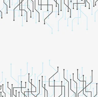 科技感边框免抠