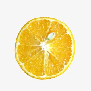 切开的橙子皇帝柑手剥橙实物免抠免抠