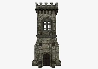 碉堡PNG素材免抠