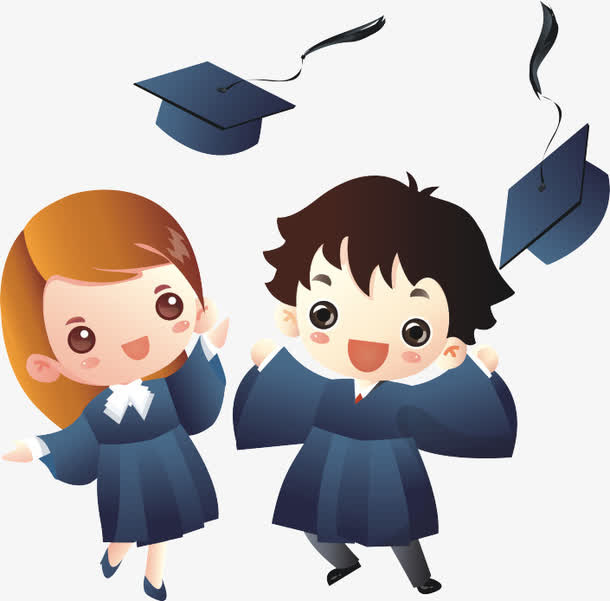 毕业幼儿园图片人物免抠