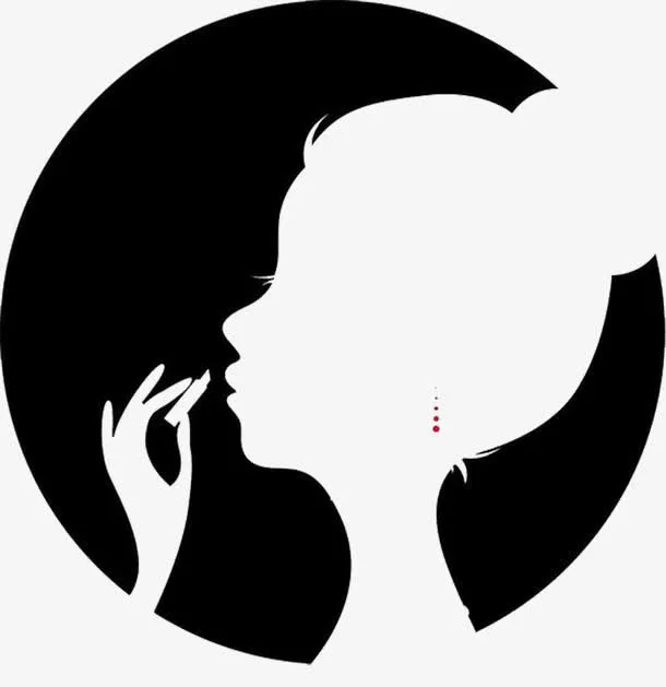 女性化妆间符号免抠