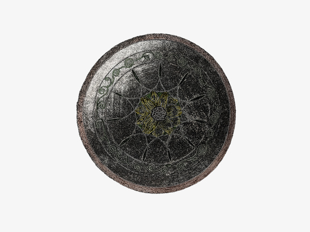 铜镜设计，免抠图免抠