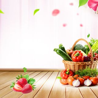 简约水果蔬菜家电PSD分层主图背景素材高清