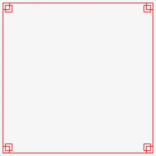 中国风边框装饰图免抠