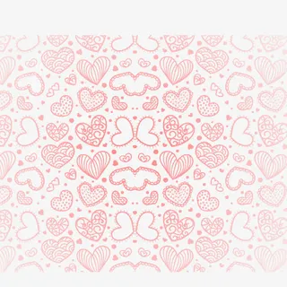 粉红色心形背景素材