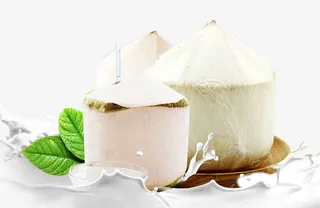 牛奶青椰汁免抠