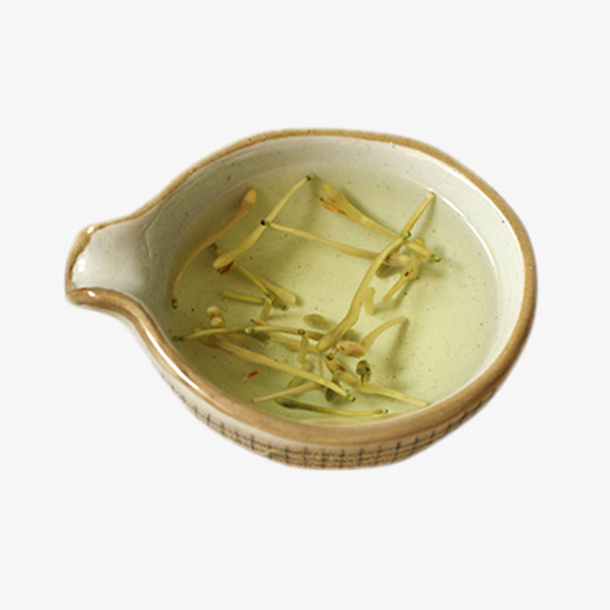 茶杯里的泡好的茶免抠