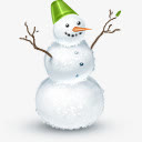雪人卡通雪人免抠