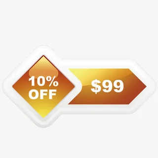 矢量展示促销标签免抠