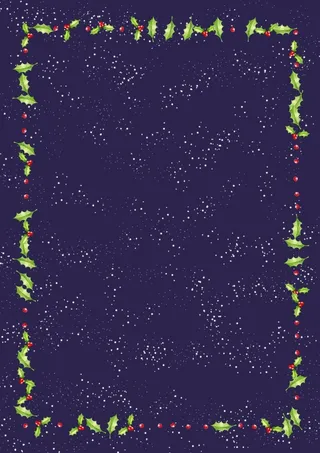 圣诞风格的边框背景图高清