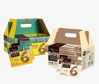 进口的礼盒坚果免抠