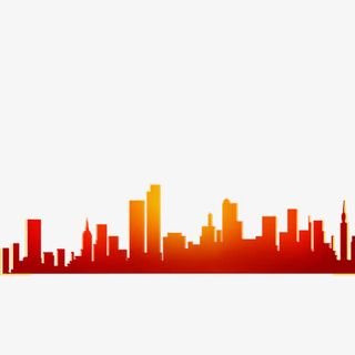 城市剪影免抠