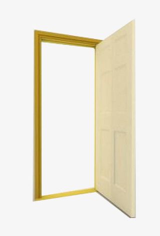 打开的门图免抠