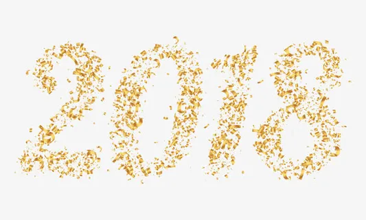 金色颗粒创意字体免抠