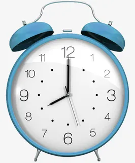 矢量小闹钟免抠