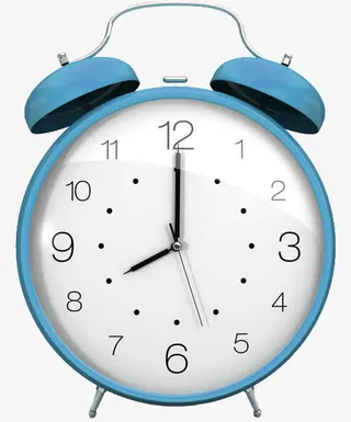 矢量小闹钟免抠