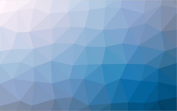 抽象几何多边形背景渐变蓝色免抠